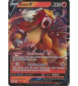 Entei V 022/172 (Ultra rare) - Brilliant Stars