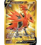 Galarian Zapdos V 182/172 Secret Rare - Brilliant Stars