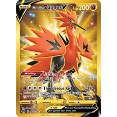 Galarian Zapdos V 182/172 Secret Rare - Brilliant Stars