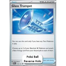 Glass Trumpet 110/131 Reverse (Poké Ball) - Prismatic Evolutions