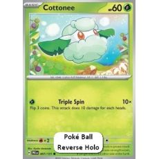 Cottonee 007/131 Reverse (Poké Ball) - Prismatic Evolutions