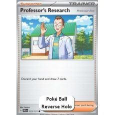 Professor´s Research 123/131 Reverse (Poké Ball) - Prismatic Evolutions