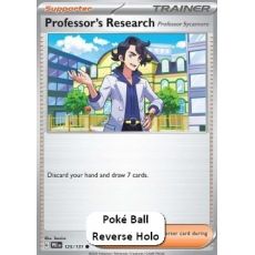 Professor´s Research 125/131 Reverse (Poké Ball) - Prismatic Evolutions